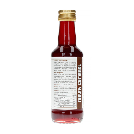 Mount Caramel - Syrop Malinowy 200 ml - obrazek 2