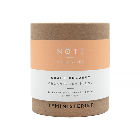 Teministeriet - herbata czarna NOTE Chai Coconut EKO 20 saszetek