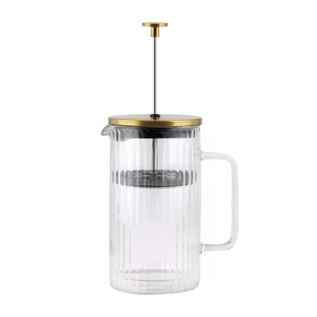 Vialli Design - Tulip French Press złoty mat 1l - obrazek 2