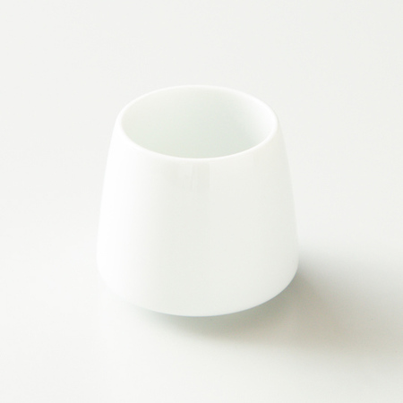 ORIGAMI - Filiżanka ceramiczna Aroma 200ml Biała - obrazek 2