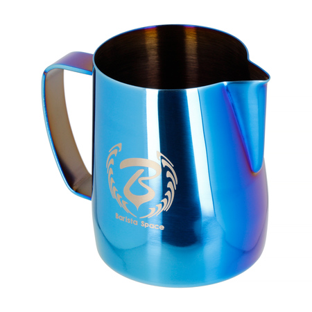 Barista Space - Dzbanek do mleka niebieski / kolorowy 350 ml - obrazek 3