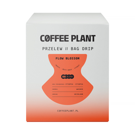 COFFEE PLANT - kawa w saszetkach Flow Blossom Drip Bag - 10 saszetek 11 g