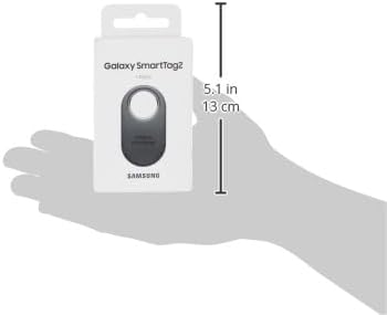 Samsung SmartTag2 (2023) Bluetooth + UWB, IP67 wodoszczelny i pyłoszczelny, wykrywalny za pomocą aplikacji, czas pracy baterii 1,5 roku - czarny - obrazek 5