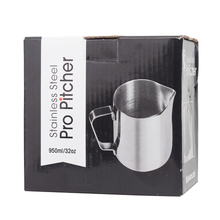 Rhino Coffee Gear Stainless Steel Pro Pitcher - dzbanek srebrny 950 ml - obrazek 2