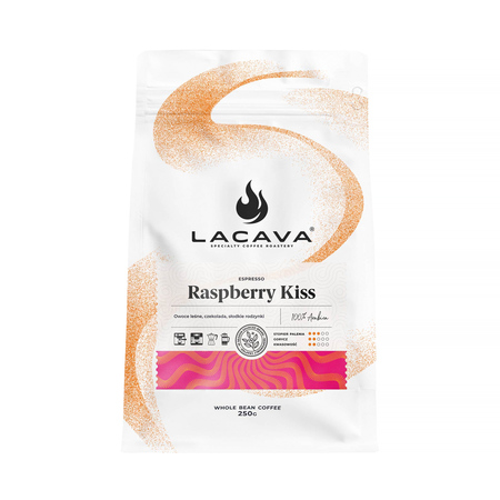 LaCava - kawa ziarnista Raspberry Kiss Espresso 250 g