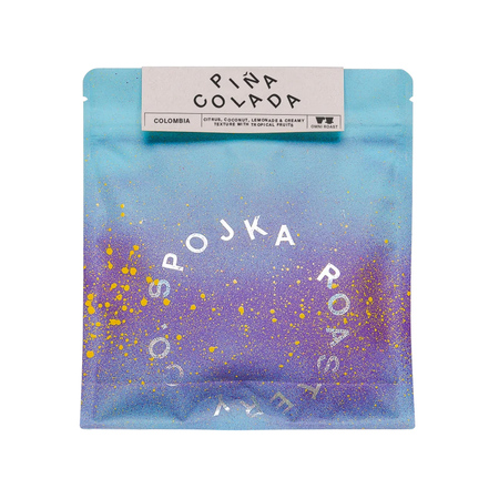 Spojka - kawa ziarnista Kolumbia Pina Colada Natural Co-Fermented with fruits Omniroast 200 g