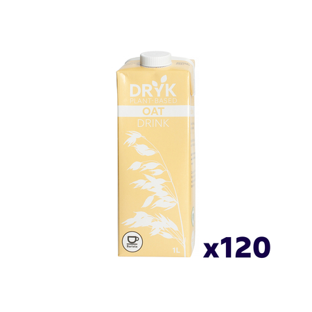 DRYK - Oat Barista - Napój owsiany 1L - zestaw 120 sztuk