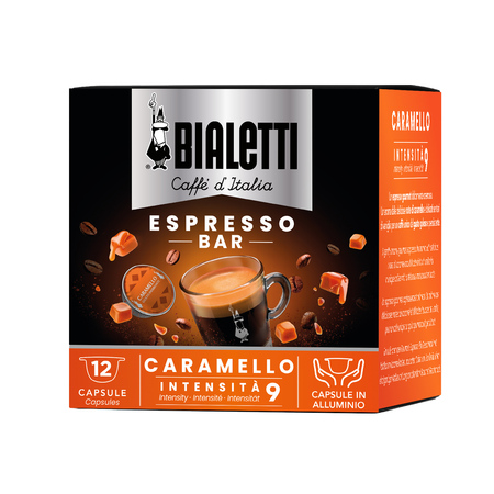 Bialetti - kawa w kapsułkach Caramello - 12 Kapsułek