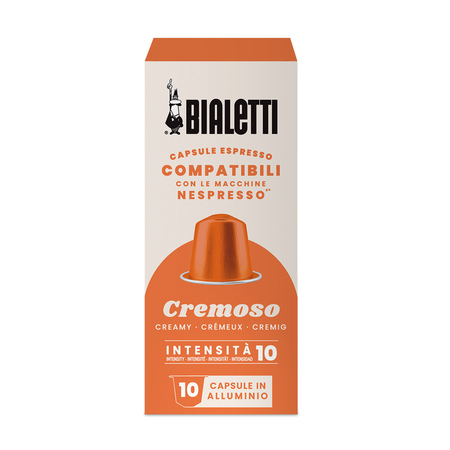 Bialetti - kawa w kapsułkach Nespresso Cremoso - 10 kapsułek