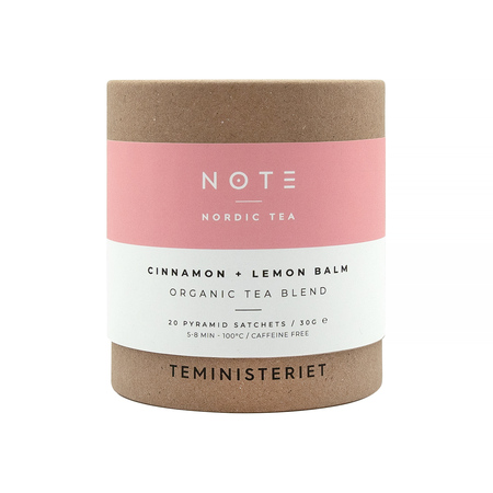 Teministeriet - herbata ziołowa NOTE Cinnamon Lemon Balm EKO 20 saszetek
