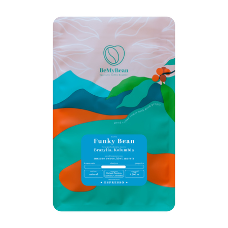 BeMyBean - kawa ziarnista Funky Bean Espresso 1 kg
