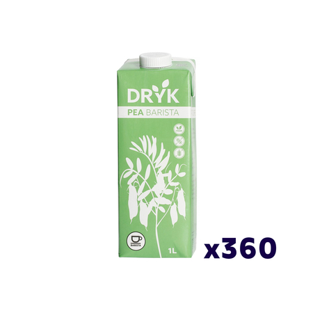 DRYK - Pea Barista - Napój grochowy 1L - zestaw 360 sztuk