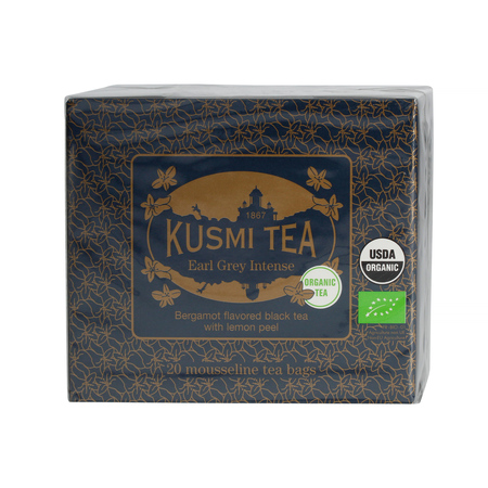 Kusmi Tea - herbata czarna Earl Grey Intense EKO 20 saszetek