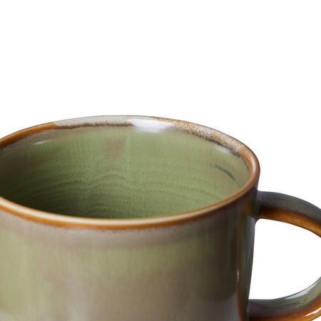 HKliving - Kubek ceramiczny Chef Moss Green 320ml - obrazek 3