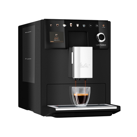 Melitta - LatteSelect Facelift Czarny - Ekspres ciśnieniowy - obrazek 4