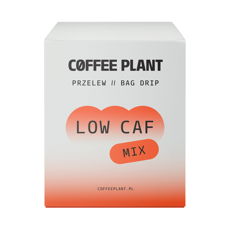 COFFEE PLANT- kawa niskokofeinowa w saszetkach LOW Mix 10 saszetek x 11 g