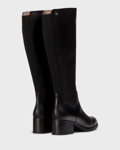 Wonders Czarne buty SANTAFÉ 50 - obrazek 5