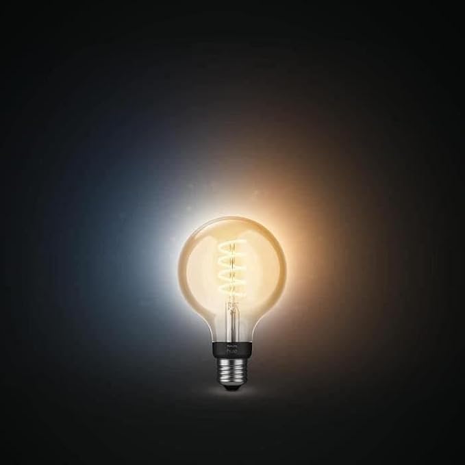 Philips Hue White ambiance Żarówka Filament G93 E27, retro żarówka Edisona, wiele odcieni bieli, możliwość przyciemniania, inteligentne oświetlenie - obrazek 3