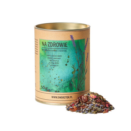 Dworzysk - herbata ziołowa sypana Na Zdrowie 50 g - obrazek 2