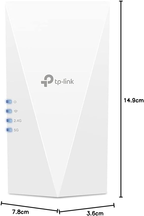 TP-Link RE500X | Wzmacniacz Sygnału Wi-Fi 6 AX1500 | Dwupasmowy (5 GHz i 2,4 GHz) | Port Gigabit Ethernet | Kompatybilny z OneMesh | Tryb Punktu Dostępowego | Aplikacja Tether - obrazek 3