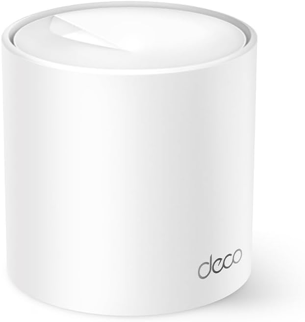 TP-Link Deco X1500 (3‑pak), System Mesh Wi‑Fi 6 AX1500, 2 porty Gigabit LAN każda, OFDMA, MU‑MIMO, AI‑Driven Mesh, Bezszwowy roaming, Kontrola rodzicielska, Kompatybilny z Alexa, Biały - obrazek 3