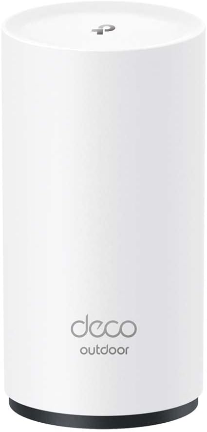 TP-Link Deco X50, Jednostka Mesh WiFi 6 AX3000, Inteligentne kierowanie ruchem sieciowym, 3 porty Gigabit LAN, AI-Driven Mesh, OFDMA, WPA3, HomeShield, Kompatybilny z Alexa, Kolor: Biały