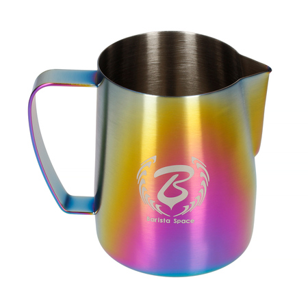 Barista Space - Dzbanek do mleka kolorowy Sandy Rainbow 600 ml - obrazek 3