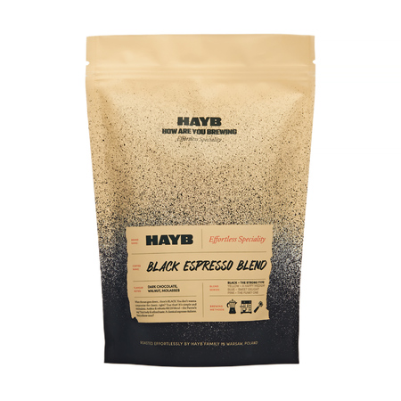 HAYB - kawa ziarnista Black Espresso Blend Natural 250 g