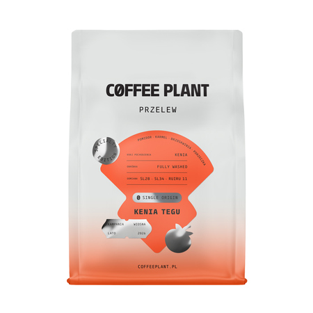 COFFEE PLANT - kawa ziarnista Kenia Tegu Fully Washed Filter 250 g