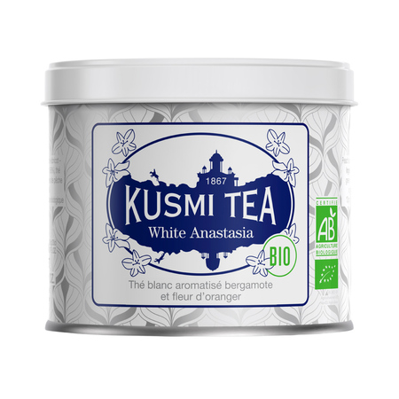 Kusmi Tea - herbata biała Anastasia puszka EKO 90 g