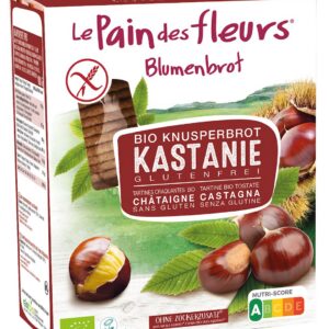 PIECZYWO CHRUPKIE BŁONNIKOWE KASZTANOWE BEZGLUTENOWE BIO 150 g - LE PAIN DES FLEURS
