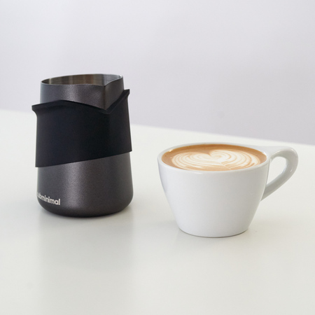 Subminimal - FlowTip Handleless Milk Jug - Dzbanek do spieniania mleka bez rączki czarny 450ml - obrazek 4