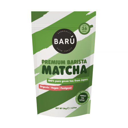 BARÚ - herbata Matcha Premium Barista EKO 36 g