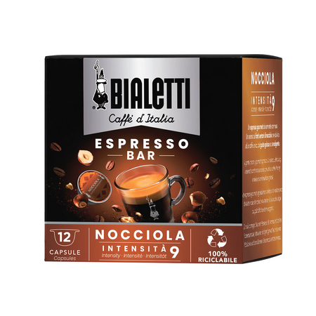 Bialetti - kawa w kapsułkach Nocciola - 12 kapsułek