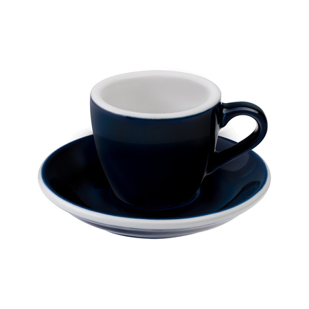 Loveramics Egg - Filiżanka i spodek Espresso 80 ml - Denim