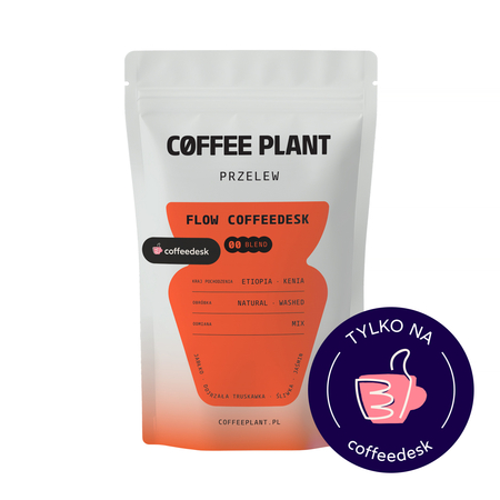COFFEE PLANT - kawa ziarnista FLOW Coffeedesk Filter 100 g