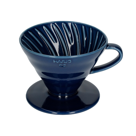 Hario ceramiczny Drip V60-02 Indygo |VDC-02-IBU-UEX| - obrazek 2