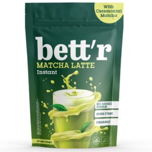 MATCHA LATTE BEZ DODATKU CUKRÓW BIO 200 g - BETT'R