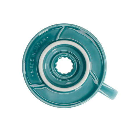 Hario ceramiczny Drip V60-02 Turkusowy |VDC-02-TQ-UEX| - obrazek 4