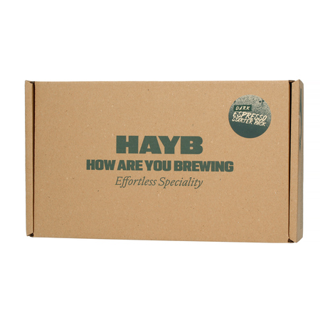 HAYB - kawa ziarnista Dark Espresso Starter Pack 4 x 250 g
