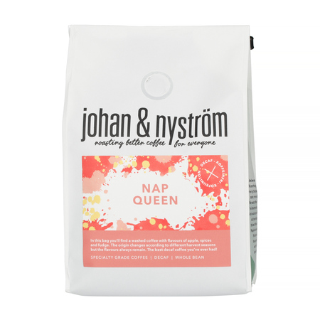 Johan & Nyström - kawa ziarnista bezkofeinowa Nap Queen Filter 250 g