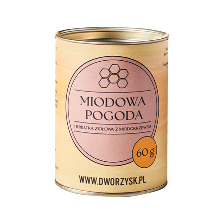 Dworzysk - herbata ziołowa sypana Miodowa Pogoda 60 g