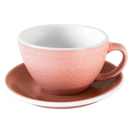 Loveramics Egg - Filiżanka i spodek Cafe Latte 300ml - Cinnabar