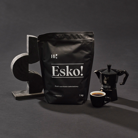 Hi! Coffeedesk - kawa ziarnista Esko Espresso 1 kg - obrazek 2