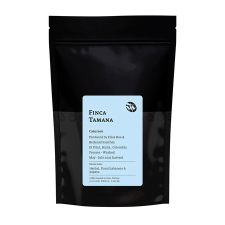 Tim Wendelboe - kawa ziarnista Kolumbia Finca Tamana Caturron Washed Filter 250 g