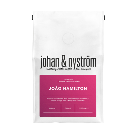Johan & Nyström - kawa ziarnista Brazylia João Hamilton Natural Filter 250 g