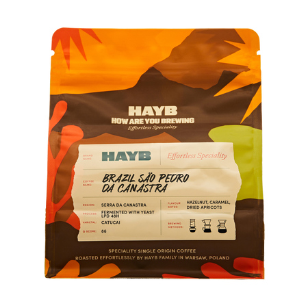 HAYB - kawa ziarnista Brazylia Sao Pedro da Canastra Filter 250 g