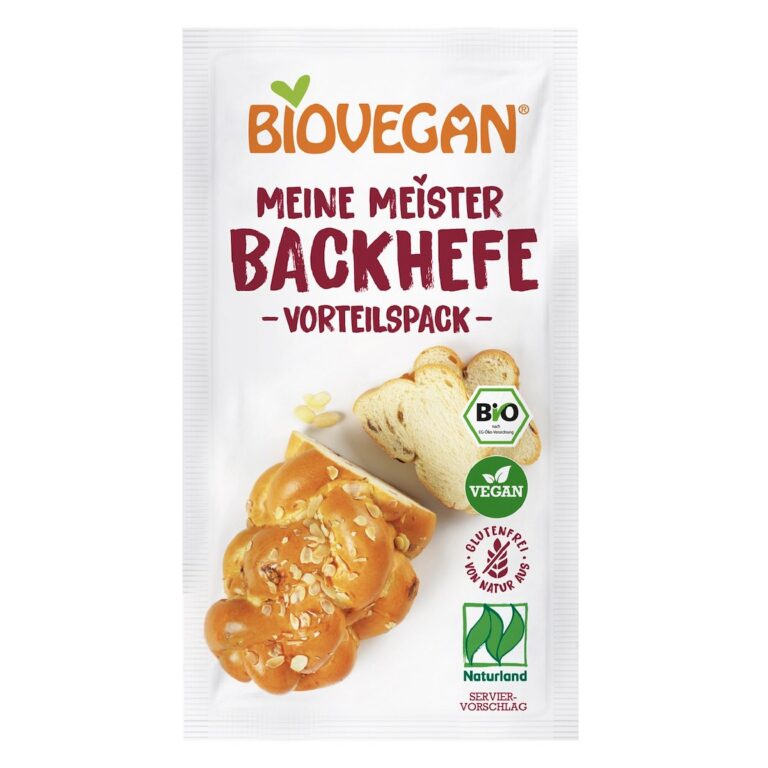 DROŻDŻE SUSZONE BEZGLUTENOWE BIO 7 g – BIOVEGAN