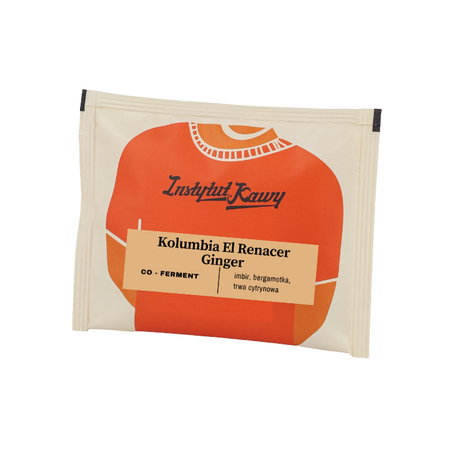 Instytut Kawy - kawa w saszetkach Kolumbia El Renacer Ginger - 1 saszetka 12g