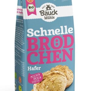 MIESZANKA DO WYPIEKU BUŁEK OWSIANYCH EKSPRESOWYCH BEZGLUTENOWA BIO 500 g - BAUCK MUHLE